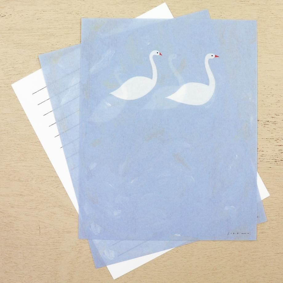COZYCA PRODUCTS Letter Set – Swan in February