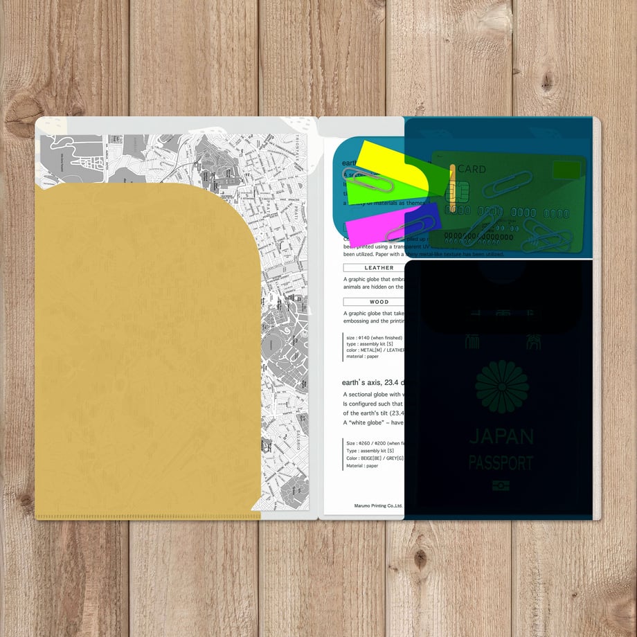 Pokeful Multi-Functional File – Scandinavian Birds (A5 Size)