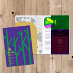 Pokeful Multi-Functional File – Vivid Night Forest (A5 Size)