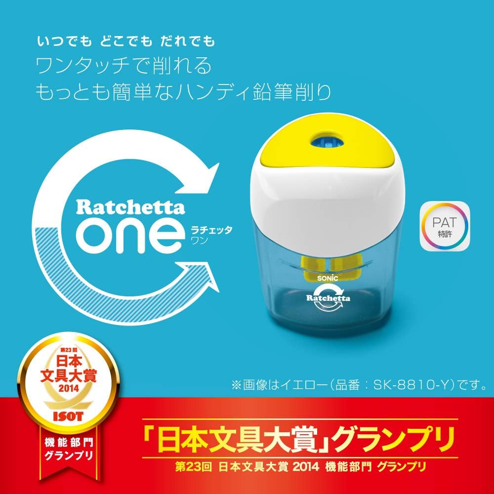 RATCHETTA One Handy Pencil Sharpener