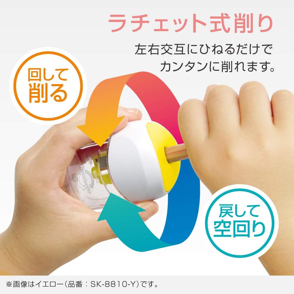 RATCHETTA One Handy Pencil Sharpener