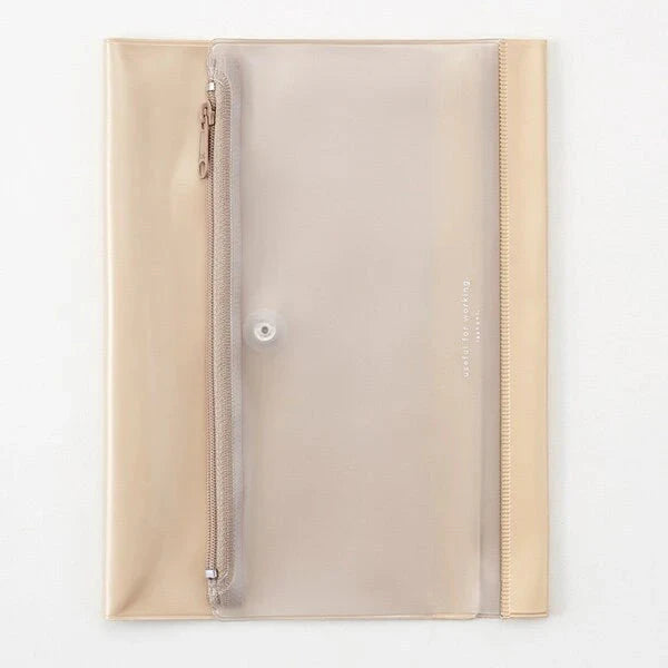 DAIGO isshoni. B6 Pen Case + Planner Cover (Beige)