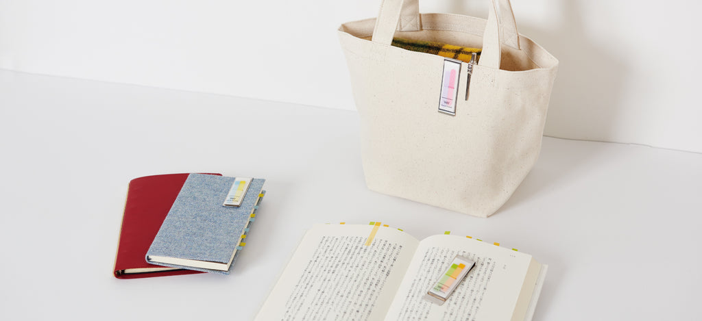 KANMIDO Sticky note Clip Coco Fusen – Light Blue (Size S)