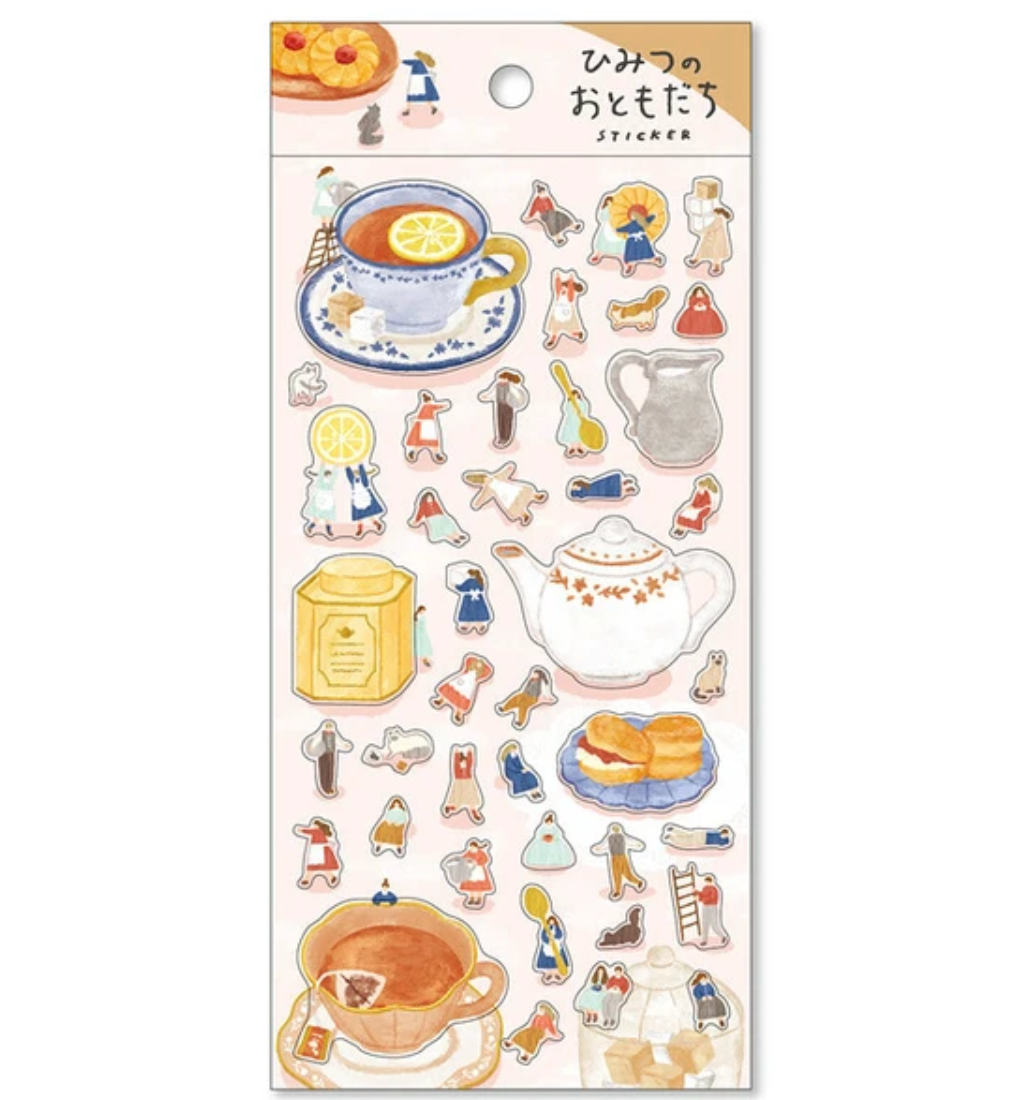 MINDWAVE Secret Friends Stickers - Secret Tea Time