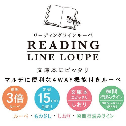 KYOEI ORIONS Reading Line Loupe Magnifier
