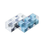 KOKUYO Kadokeshi Mini Eraser – Blue & White (2-Color Set)
