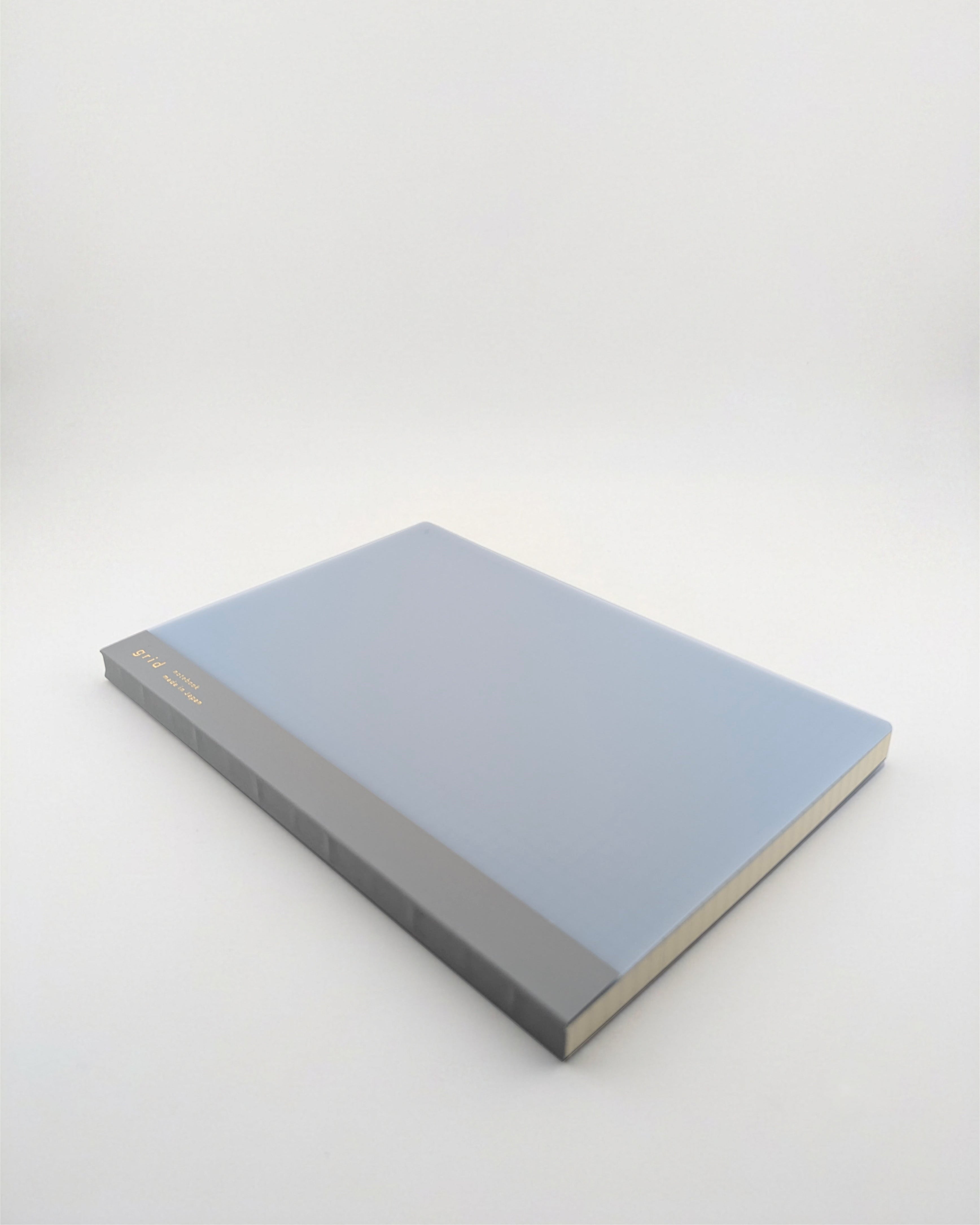 DAIGO isshoni. Grid Notebook A5 Blue