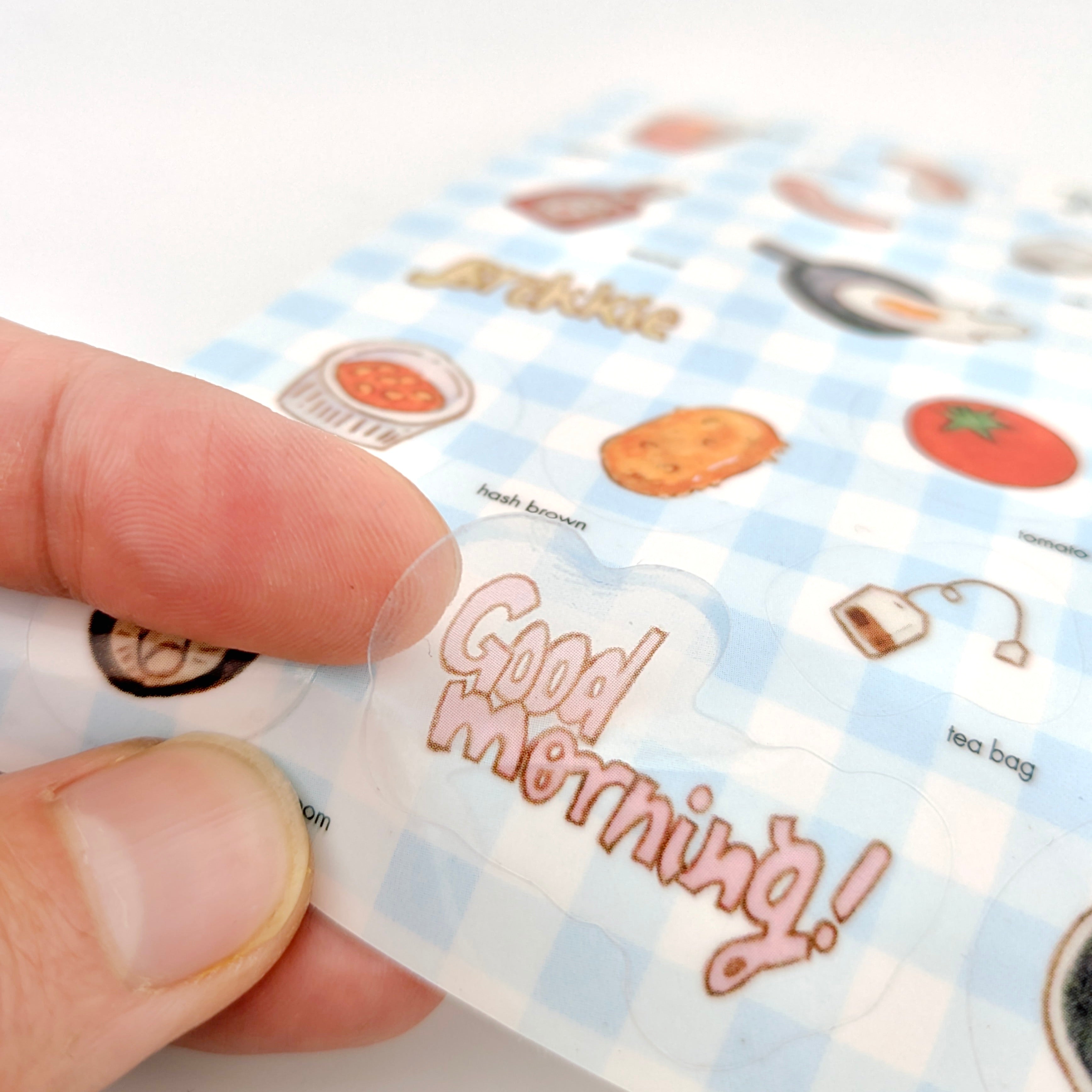 Octoberfourteenth - English Breakfast Sticker Sheet