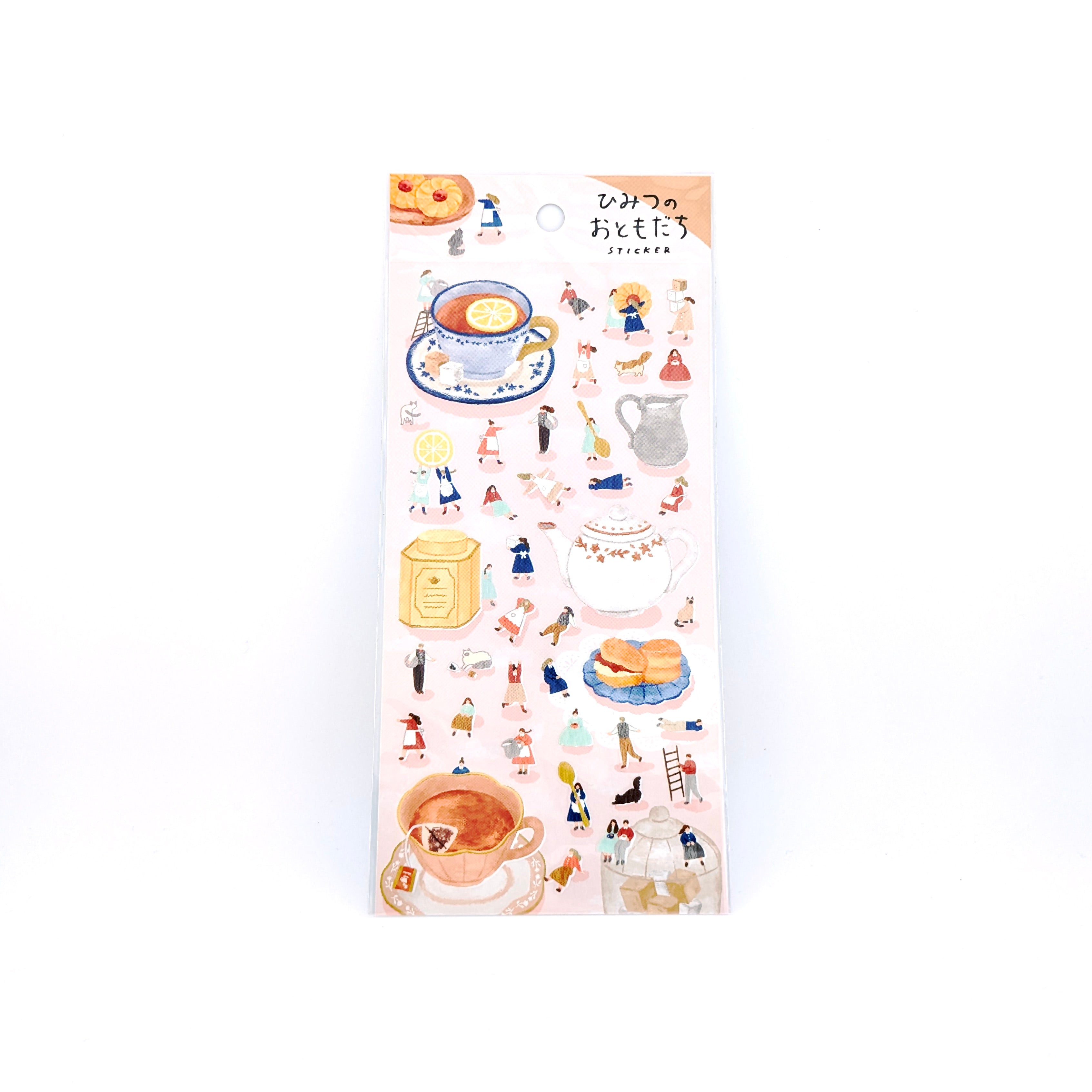 MINDWAVE Secret Friends Stickers - Secret Tea Time