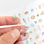 MINDWAVE PukuPuku Manpuku Stickers - Light Meals