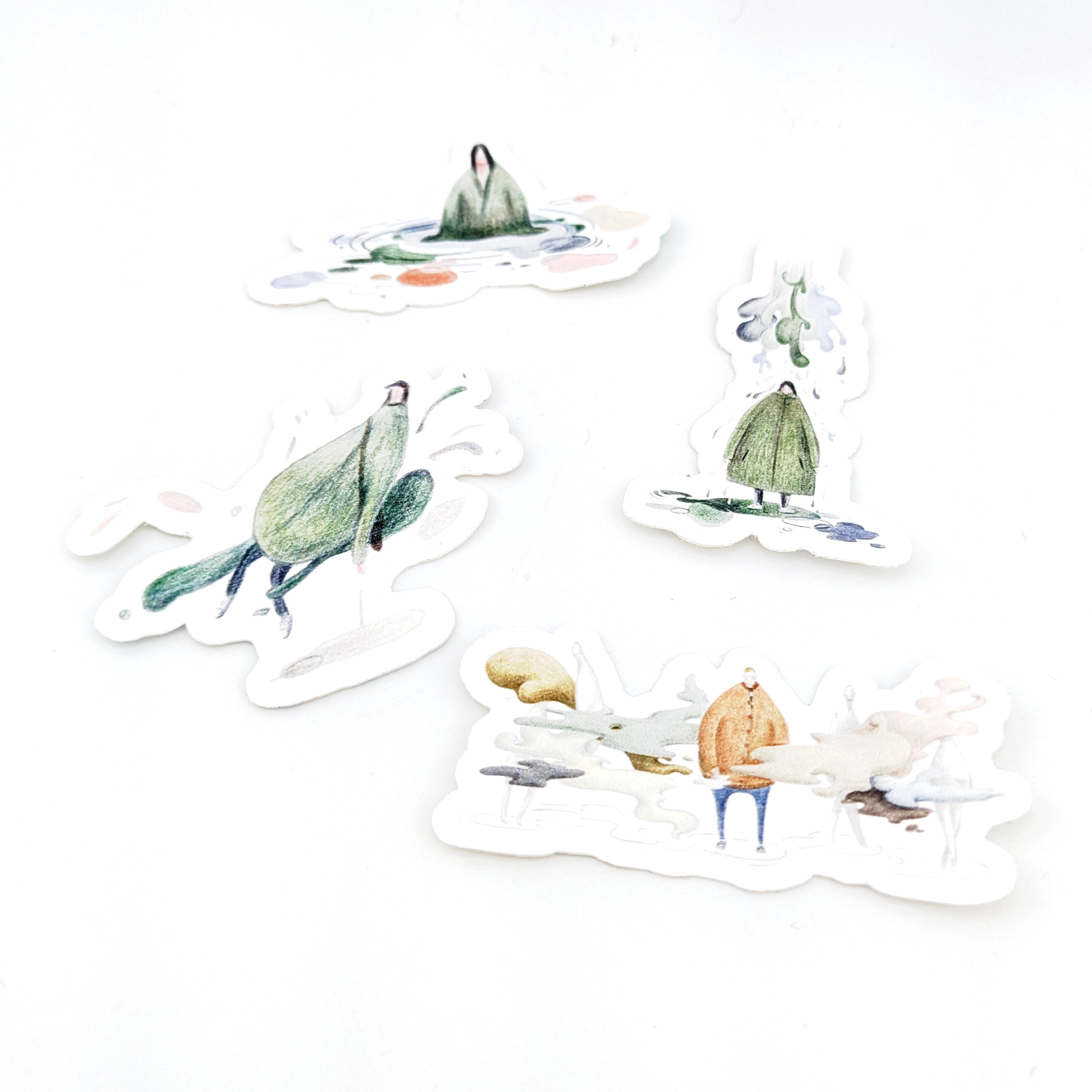 Octoberfourteenth Die-cut Sticker Set - Mood