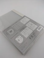 DAIGO isshoni. Grid Notebook B6 Light Grey