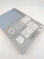 DAIGO isshoni. Grid Notebook B6 Blue