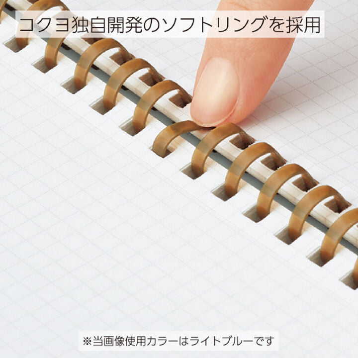 KOKUYO Sooofa Soft Ring B6 Notebook - Pink