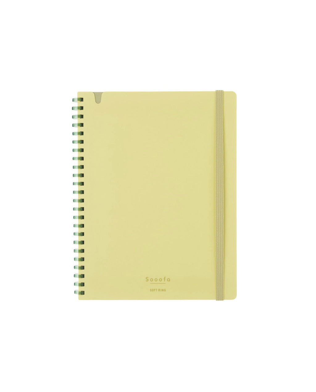 KOKUYO Sooofa Soft Ring A5 Notebook - Yellow