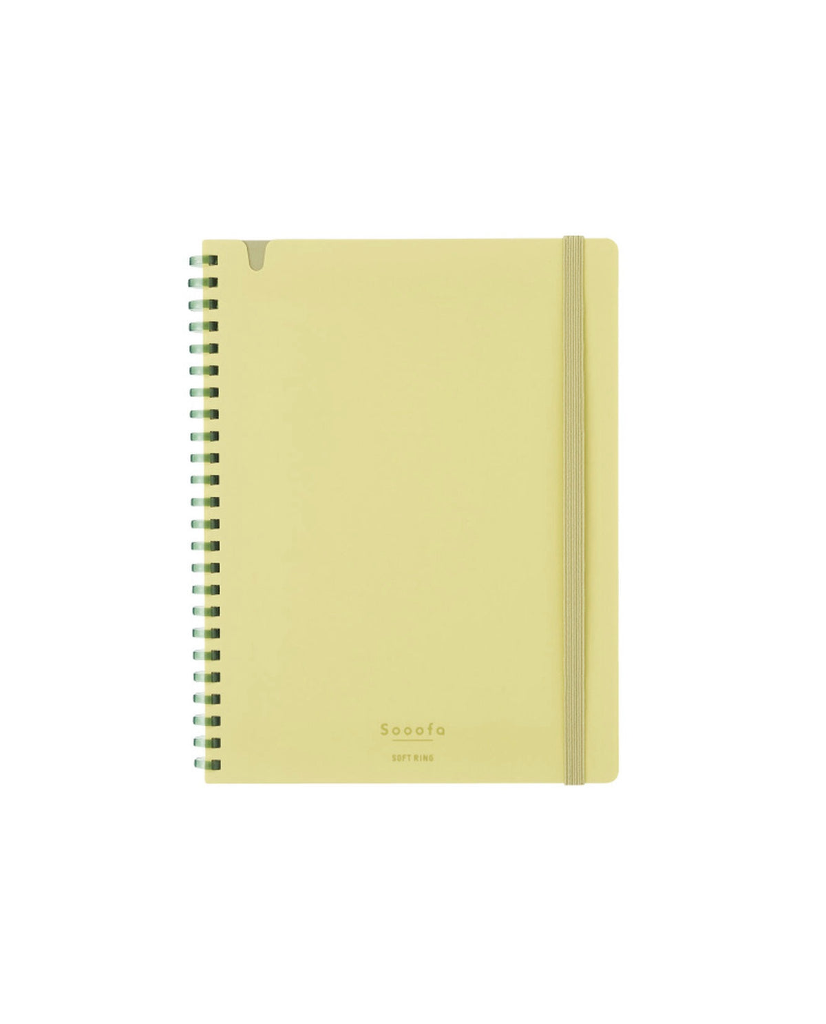 KOKUYO Sooofa Soft Ring A5 Notebook - Yellow