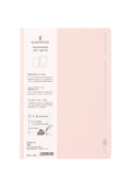 KLEID Tiny Grid Notebook B6 – Light Pink